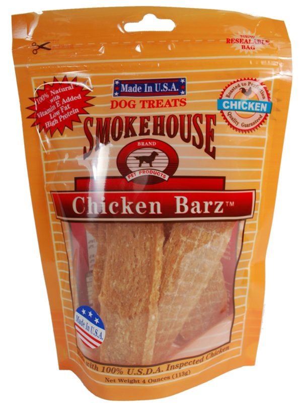 Smokehouse USA Made Chicken Barz Dog Treat 1ea 4 oz Online Hot Sale