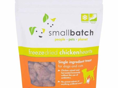 Small Batch Freeze Dried Chicken Hearts - 3.5oz. Sale