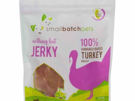 Small Batch Dehydrated Turkey Jerky 4oz. Hot on Sale