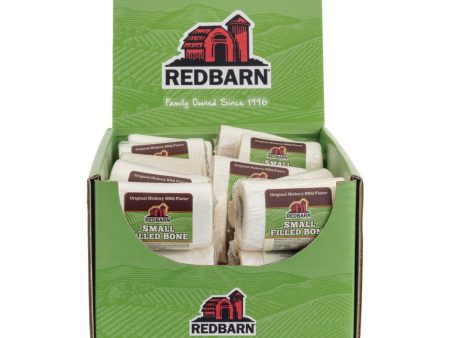 Redbarn Pet Products Filled Bone Dog Treat Original Hickory BBQ SM (Case of 20) For Cheap