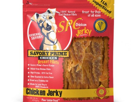 Savory Prime SPC Jerky Treats Chicken 1ea 16 oz Cheap