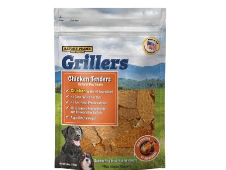 Savory Prime Girllers Jerky Tenders Dog Treats Chicken 1ea 8 oz For Sale