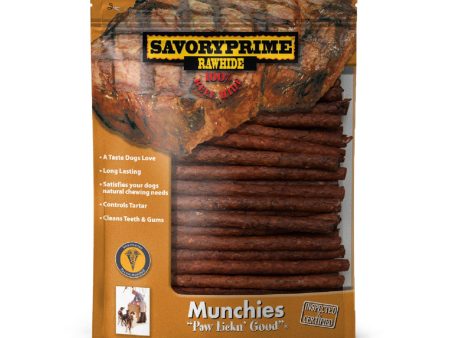 Savory Prime Munchie Sticks Dog Treat Beef 1ea 5 in, 100 pk Sale