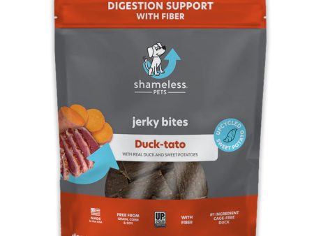 Shameless Dog Jerky Bites Duck Sweet Potato 5oz. Sale