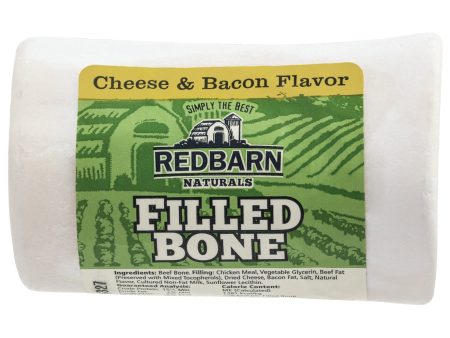 Redbarn Pet Products Naturals Filled Bone Dog Treat Cheese & Bacon 20ea SM, 20 ct Online Sale