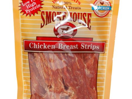 Smokehouse Chicken Breast Strips Dog Treat 1ea 4 oz Supply