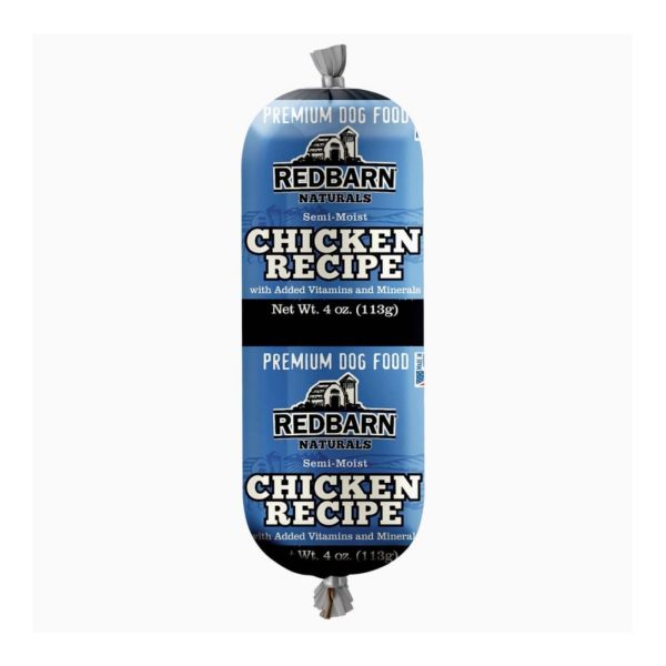 Redbarn Pet Products Dog Food Roll Chicken 24ea 4 oz, 24 ct Online Hot Sale