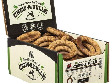 Redbarn Pet Products Chew-A-Bulls Dental Dog Treat Ring 25ea 1 pk, MD Online Hot Sale