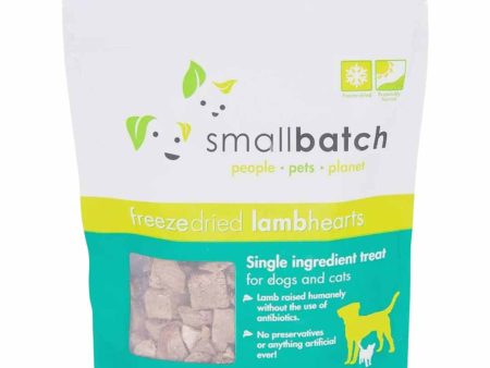 Small Batch Freeze Dried Lamb Hearts - 3.5oz. Online Sale