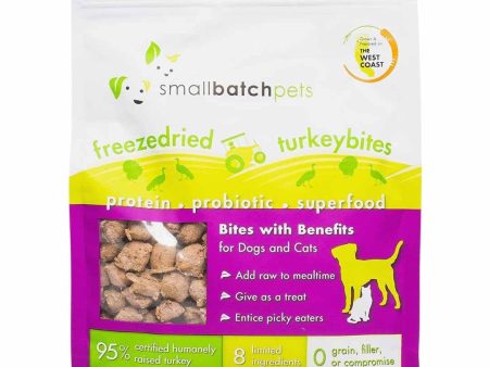 Small Batch Freeze Dried Turkey Bites - 7oz. on Sale