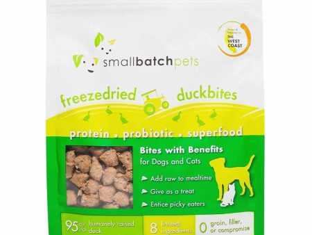 Small Batch Freeze Dried Duck Bites - 7oz. For Cheap