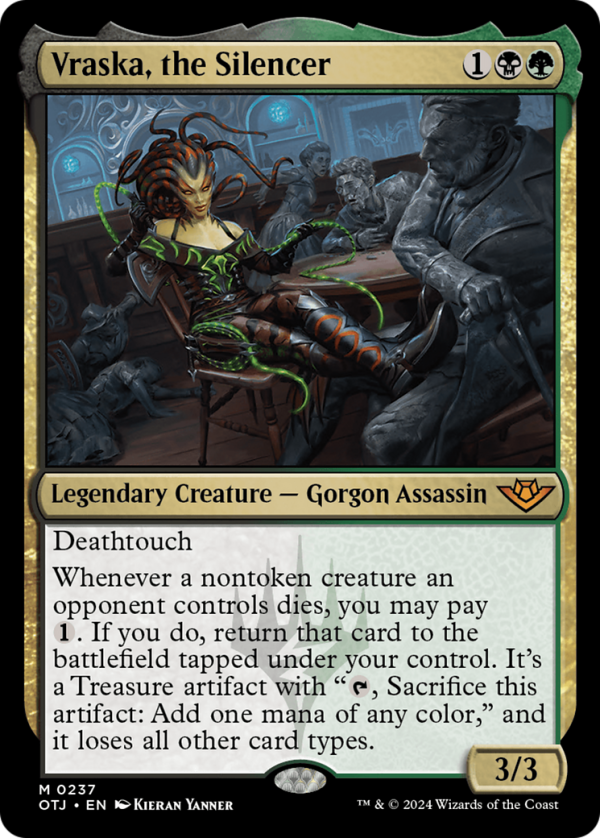 Vraska, the Silencer [Outlaws of Thunder Junction] For Discount