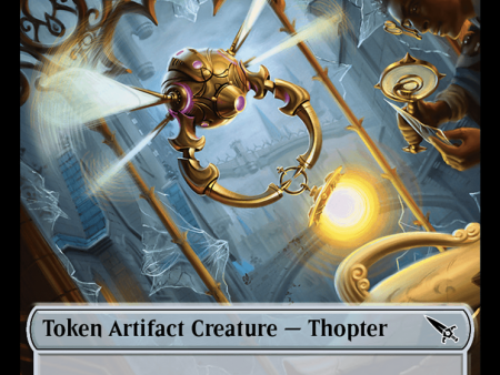 Thopter    Treasure Double-Sided Token [Murders at Karlov Manor Commander Tokens] Sale