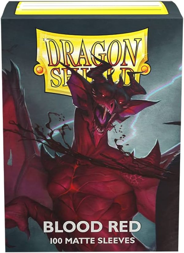 Dragon Shield Matte Sleeve - Blood Red 100ct For Discount