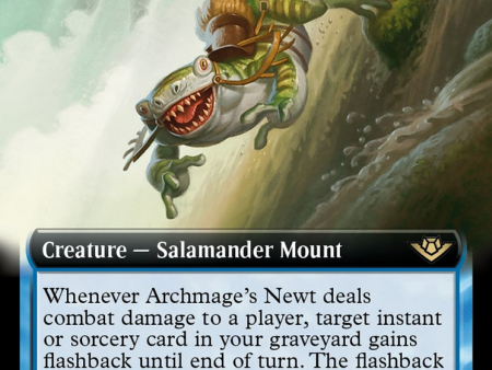 Archmage s Newt (Extended Art) [Outlaws of Thunder Junction] Sale