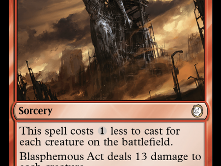 Blasphemous Act (Surge Foil) [Fallout] Cheap