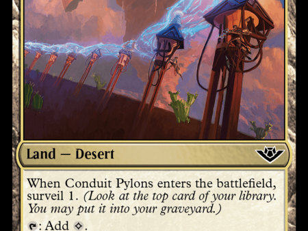 Conduit Pylons [Outlaws of Thunder Junction] Cheap