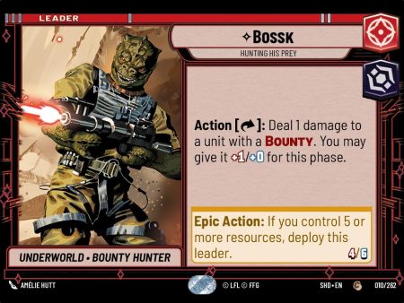 Bossk — Hunting His Prey (010 262) [Shadows of the Galaxy] Fashion