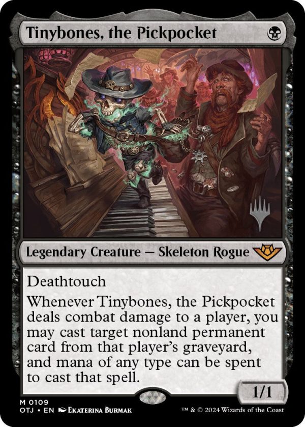 Tinybones, the Pickpocket (Promo Pack) [Outlaws of Thunder Junction Promos] Online