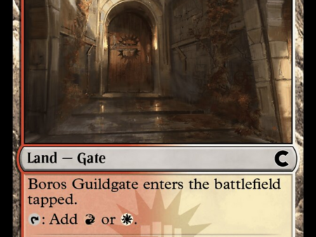 Boros Guildgate [Ravnica: Clue Edition] Cheap