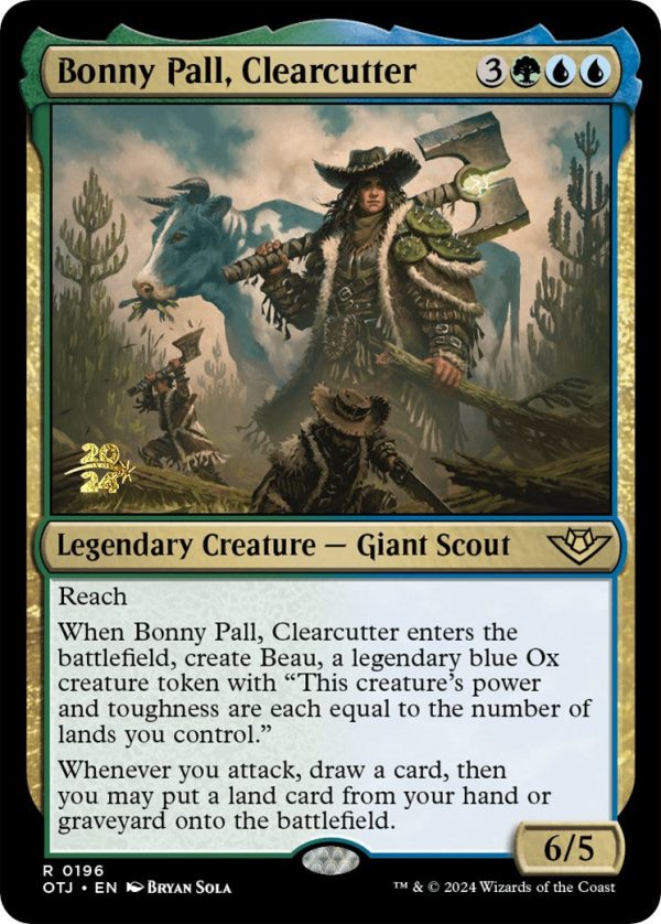 Bonny Pall, Clearcutter [Outlaws of Thunder Junction Prerelease Promos] Online Hot Sale