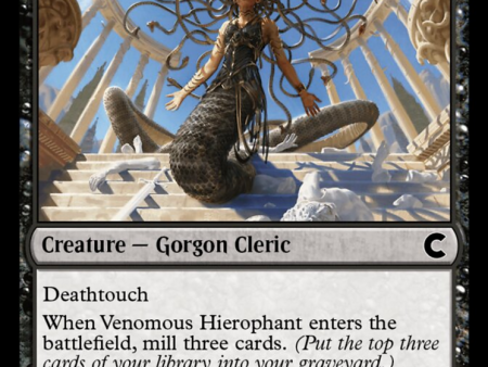 Venomous Hierophant [Ravnica: Clue Edition] For Sale