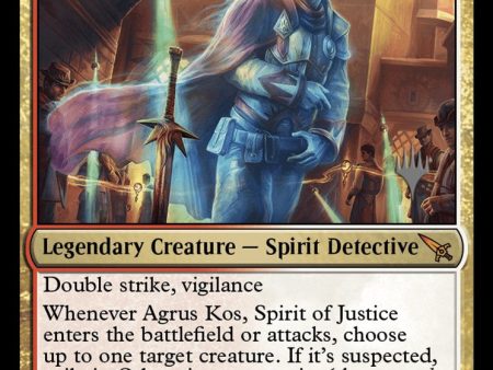 Agrus Kos, Spirit of Justice (Promo Pack) [Murders at Karlov Manor Promos] Fashion