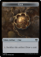 Clue    Emblem - Teferi, Temporal Archmage Double-Sided Token [Commander Masters Tokens] Fashion