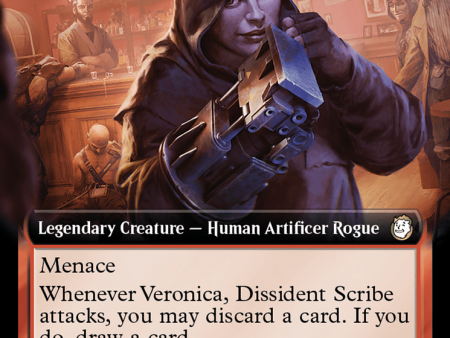 Veronica, Dissident Scribe (Extended Art) (Surge Foil) [Fallout] Online Sale