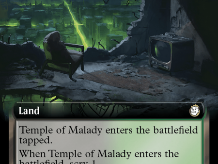 Temple of Malady (Extended Art) (Surge Foil) [Fallout] Discount