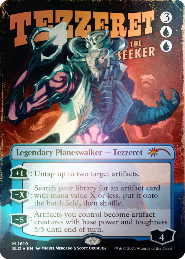 Tezzeret the Seeker (1619) (Rainbow Foil) [Secret Lair Drop Series] Discount