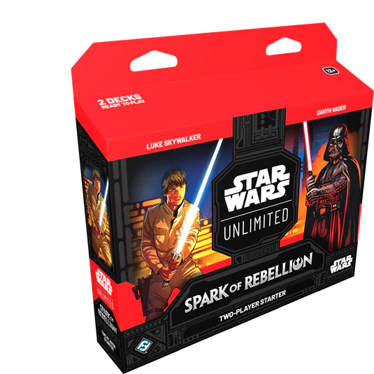 Star Wars: Unlimited - Spark of Rebellion 2-Player Starter Hot on Sale