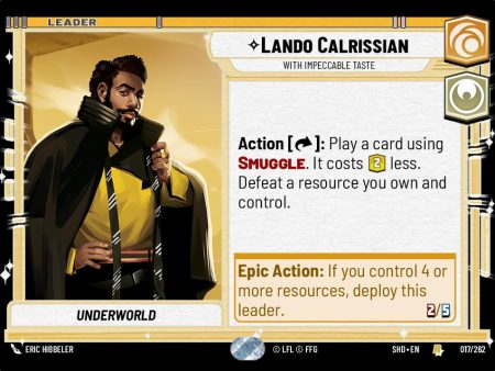 Lando Calrissian - With Impeccable Taste (017 262) [Shadows of the Galaxy] Online Hot Sale