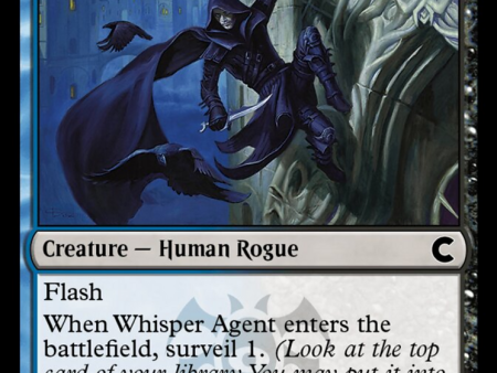 Whisper Agent [Ravnica: Clue Edition] Online Hot Sale