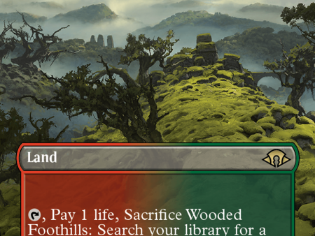 Wooded Foothills (Borderless) [Modern Horizons 3] Online