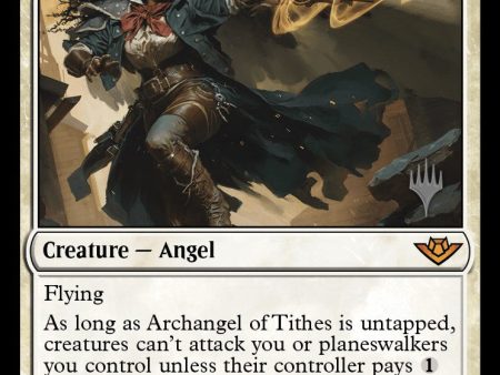 Archangel of Tithes (Promo Pack) [Outlaws of Thunder Junction Promos] For Cheap