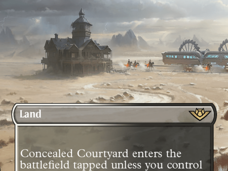 Concealed Courtyard (Borderless) [Outlaws of Thunder Junction] Fashion