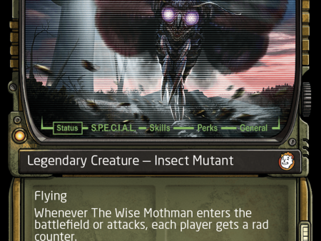 The Wise Mothman (Showcase) (Surge Foil) [Fallout] on Sale