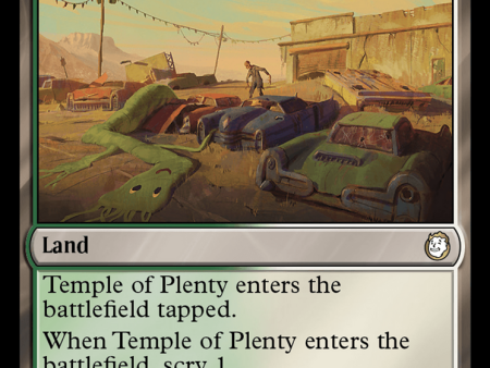 Temple of Plenty (Surge Foil) [Fallout] Online Hot Sale