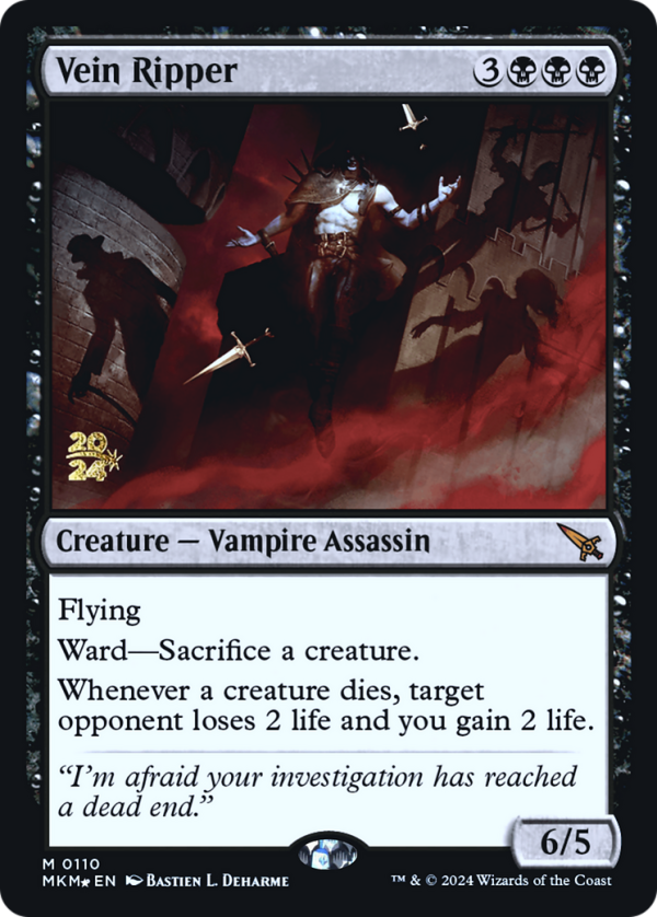 Vein Ripper [Murders at Karlov Manor Prerelease Promos] Discount