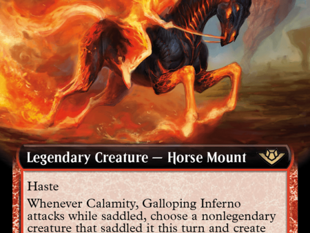 Calamity, Galloping Inferno (Extended Art) [Outlaws of Thunder Junction] Online now