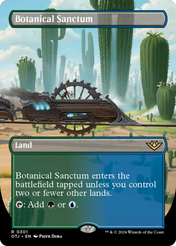 Botanical Sanctum (Borderless) [Outlaws of Thunder Junction] Sale