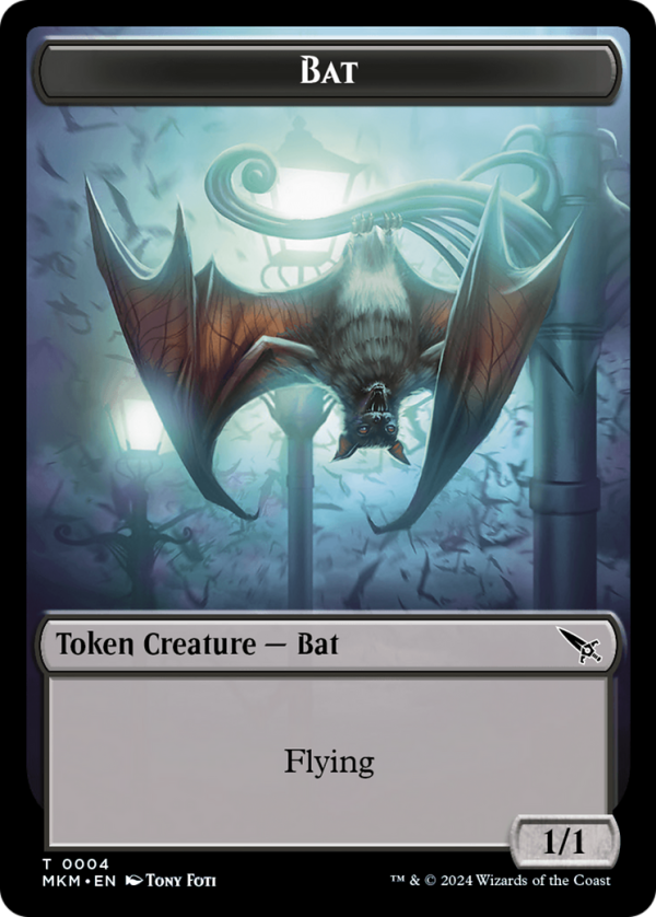 Bat Token [Murders at Karlov Manor Tokens] Supply