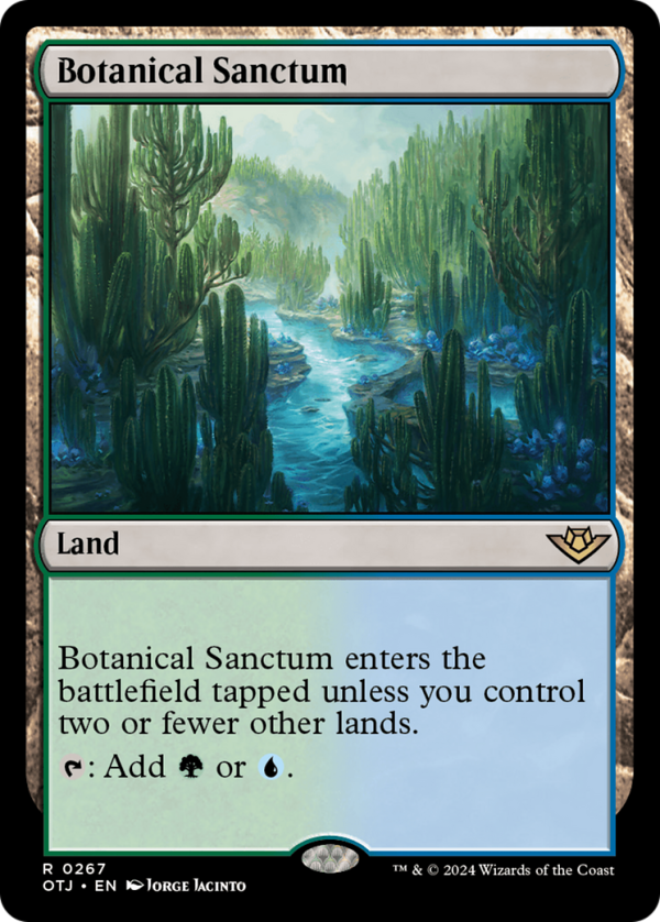 Botanical Sanctum [Outlaws of Thunder Junction] For Cheap