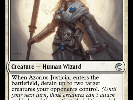 Azorius Justiciar [Ravnica: Clue Edition] Sale