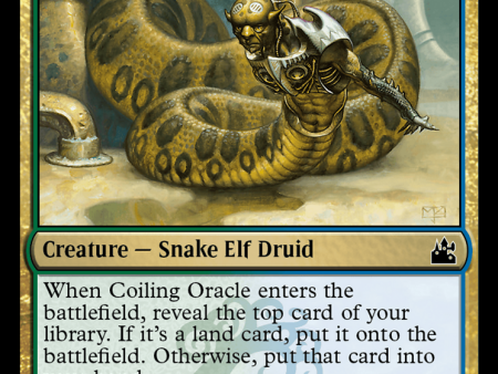 Coiling Oracle [Ravnica Remastered] on Sale