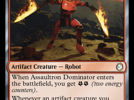 Assaultron Dominator (Surge Foil) [Fallout] For Sale