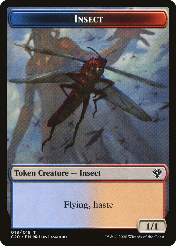 Treasure    Insect Double-Sided Token [Secret Lair: Heads I Win, Tails You Lose Tokens] Online