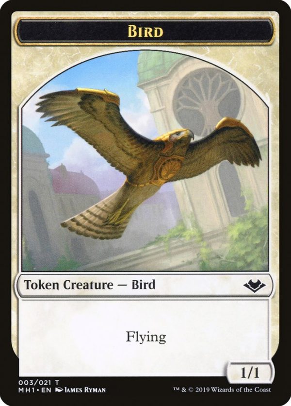 Bird (003)    Rhino (013) Double-Sided Token [Modern Horizons Tokens] Discount