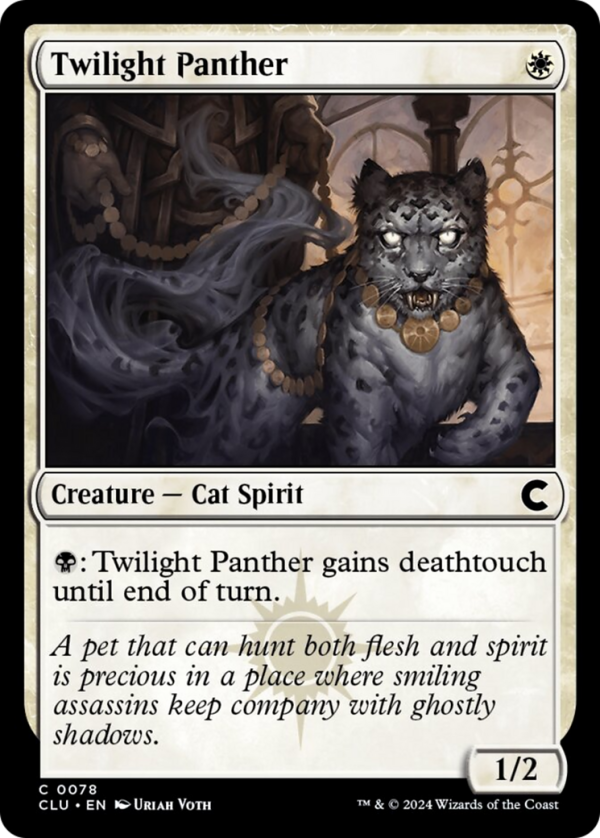 Twilight Panther [Ravnica: Clue Edition] Supply